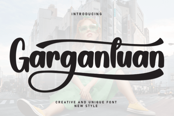 Gargantuan: A Timeless Handwritten Font