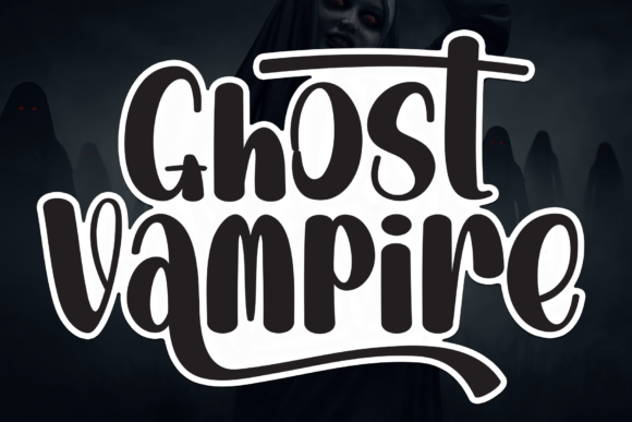 Ghost Vampire: A Romantic Display Font