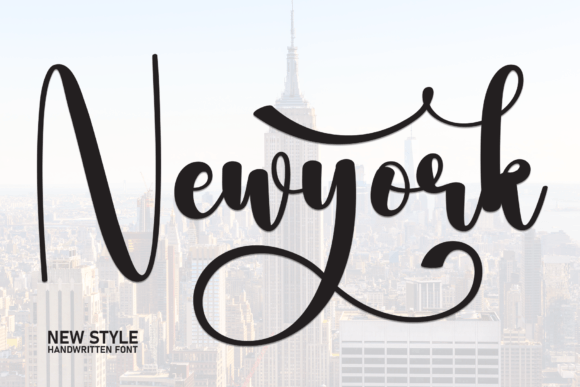 Newyork – A Clean, Relaxed Handwritten Font